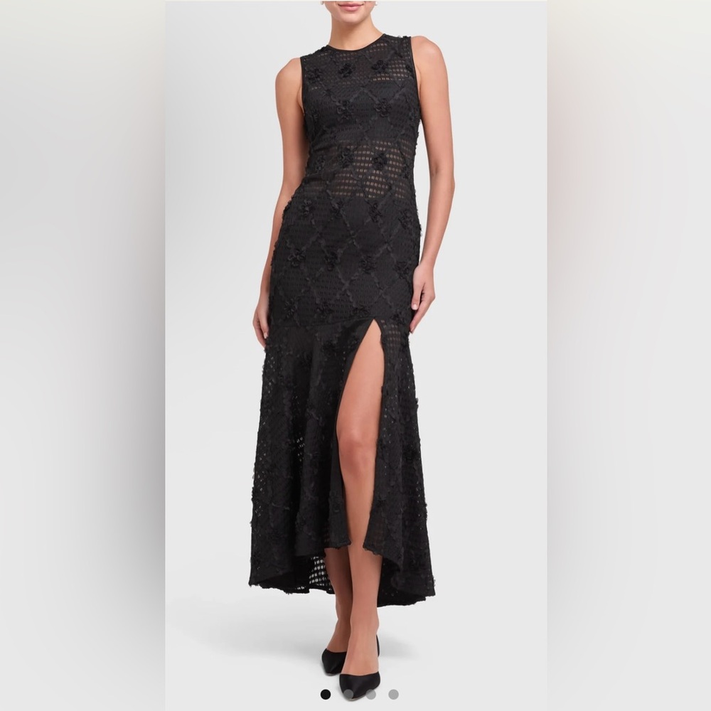 New Amanda Uprichard Lauritta Lace Maxi Dress size Small